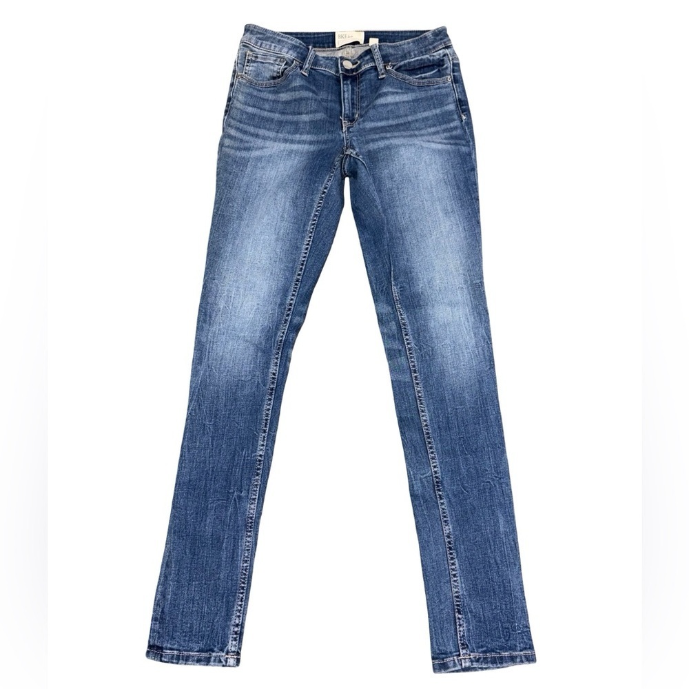 BKE Denim Payton Skinny Jeans Women’s 28R Medium Wash Stretch - Picture 2 of 12